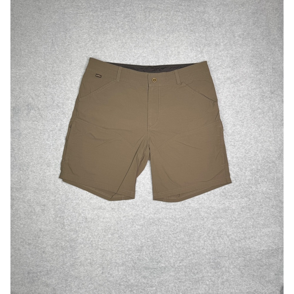 Kuhl Men's Renegade Shorts Mens 36 Brown Khaki Hiking Outdoor Cargo
